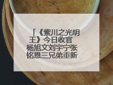 《紫川之光明王》今日收官 杨旭文刘宇宁张铭恩三兄弟重新收回远州失地