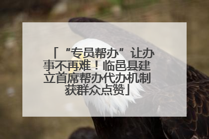 “专员帮办”让办事不再难！临邑县建立首席帮办代办机制获群众点赞