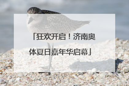 狂欢开启！济南奥体夏日嘉年华启幕