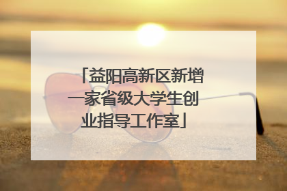 益阳高新区新增一家省级大学生创业指导工作室