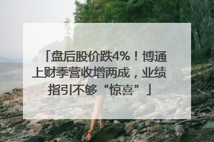 盘后股价跌4%！博通上财季营收增两成，业绩指引不够“惊喜”