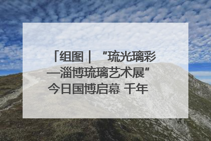 组图｜“琉光璃彩—淄博琉璃艺术展”今日国博启幕 千年窑火绽放京城