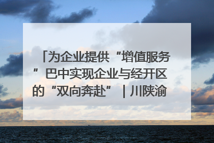 为企业提供“增值服务”巴中实现企业与经开区的“双向奔赴”｜川陕渝网络名人巴中行