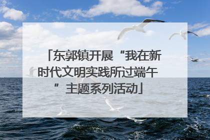 东郭镇开展“我在新时代文明实践所过端午”主题系列活动