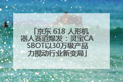 京东 618 人形机器人赛道爆发：灵宝CASBOT以30万级产品力搅动行业新变局