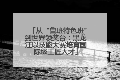 从“鲁班特色班”到世界领奖台：黑龙江以技能大赛培育国际级工匠人才