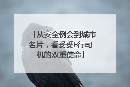 从安全例会到城市名片，看妥妥E行司机的双重使命