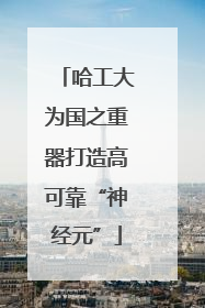 哈工大为国之重器打造高可靠“神经元”