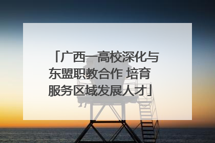 广西一高校深化与东盟职教合作 培育服务区域发展人才