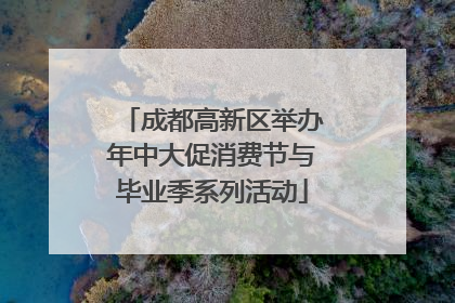 成都高新区举办年中大促消费节与毕业季系列活动
