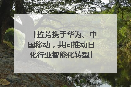 拉芳携手华为、中国移动，共同推动日化行业智能化转型
