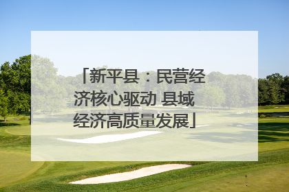 新平县：民营经济核心驱动 县域经济高质量发展