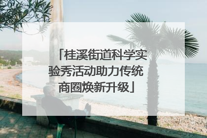 桂溪街道科学实验秀活动助力传统商圈焕新升级