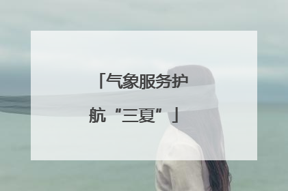气象服务护航“三夏”