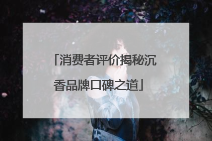 消费者评价揭秘沉香品牌口碑之道