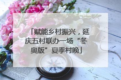 赋能乡村振兴，延庆五村联办一场“冬奥版”夏季村晚