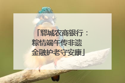 郓城农商银行：粽情端午传非遗 金融护老守安康