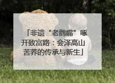 非遗“老鹳嘴”啄开致富路：会泽高山苦荞的传承与新生