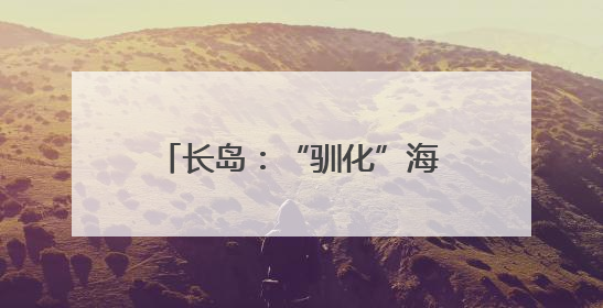 长岛：“驯化”海草赋能“零碳岛”