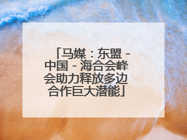 马媒：东盟－中国－海合会峰会助力释放多边合作巨大潜能
