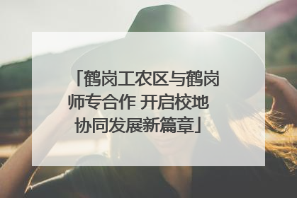 鹤岗工农区与鹤岗师专合作 开启校地协同发展新篇章