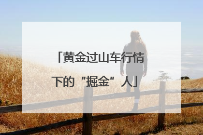 黄金过山车行情下的“掘金”人