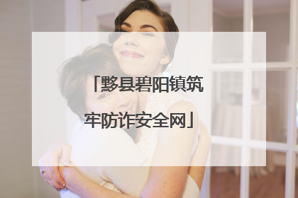 黟县碧阳镇筑牢防诈安全网