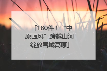 180件！“中原画风”跨越山河绽放雪域高原