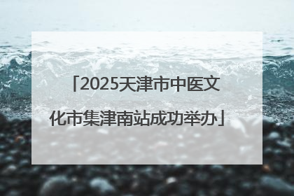 2025天津市中医文化市集津南站成功举办