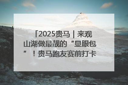2025贵马｜来观山湖做最靓的“显眼包”！贵马跑友赛前打卡点燃奔跑热情