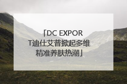DC EXPORT迪仕艾普掀起多维精准养肤热潮